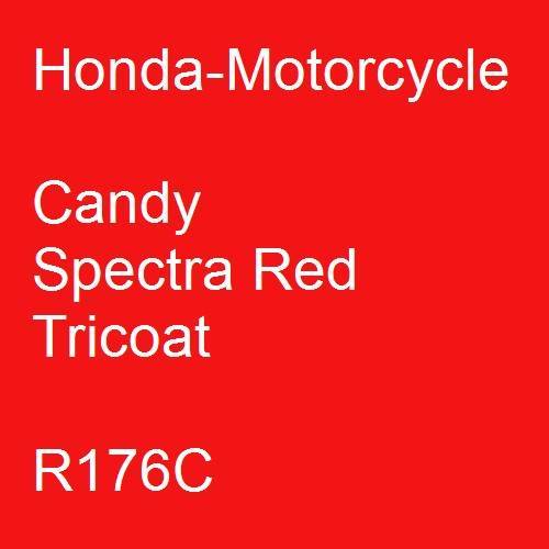 Honda-Motorcycle, Candy Spectra Red Tricoat, R176C.